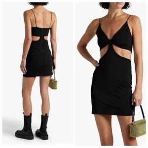 NWT ALICE + OLIVIA BLACK HAVANA CUTOUT DRESS | Size 8